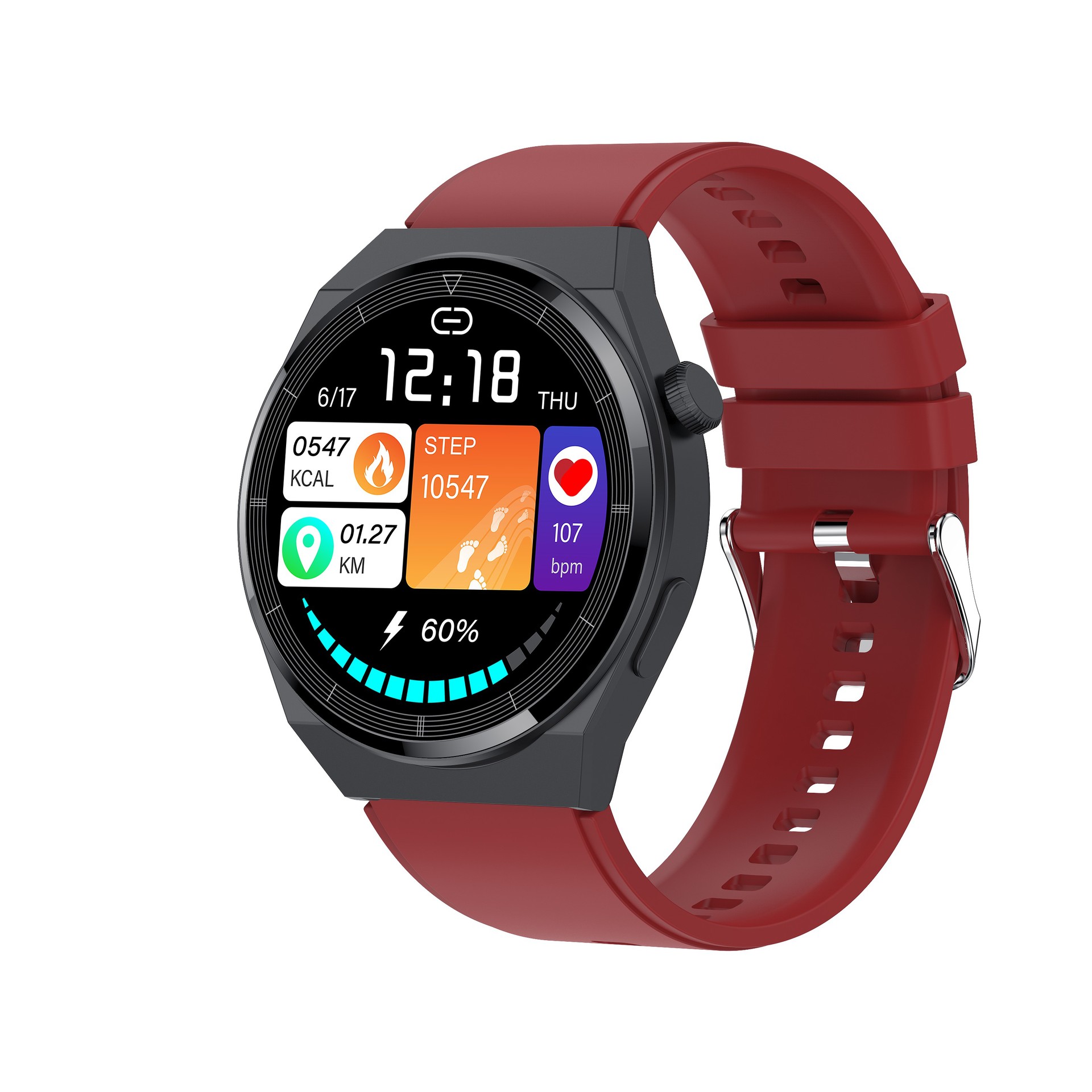 T88 Smartwatch With Bluetooth Calling And Health Tracking Features_voghion.com