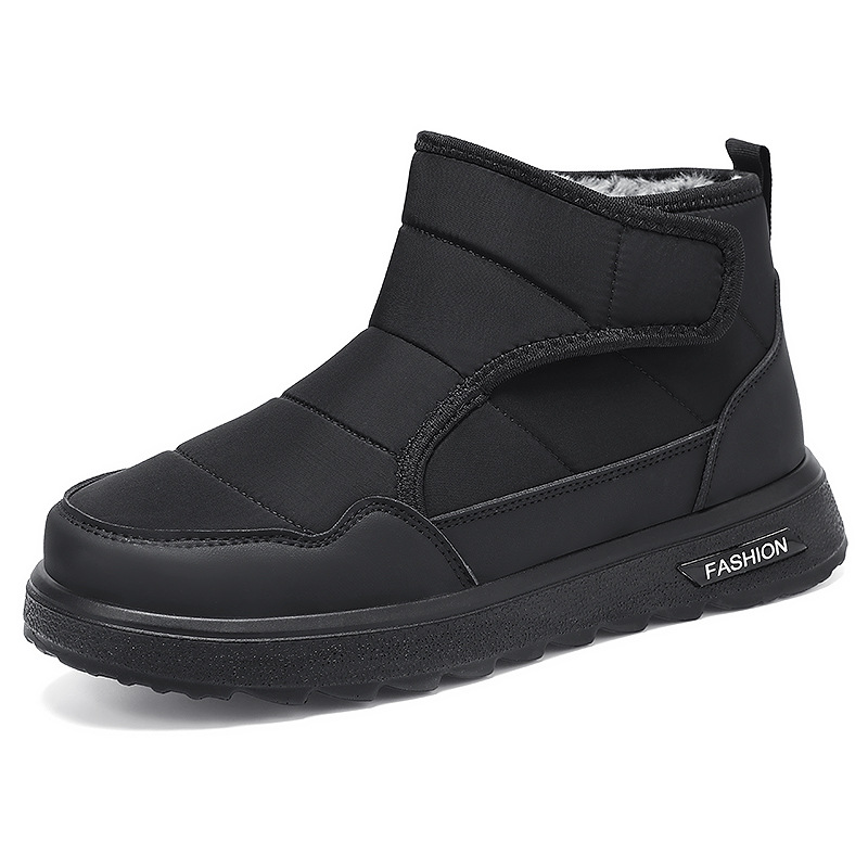 Zapatos de algodón para hombres botas personalizadas botas de nieve de poliuretano de tamaño grande botas de algodón gruesas botas de alto perfil