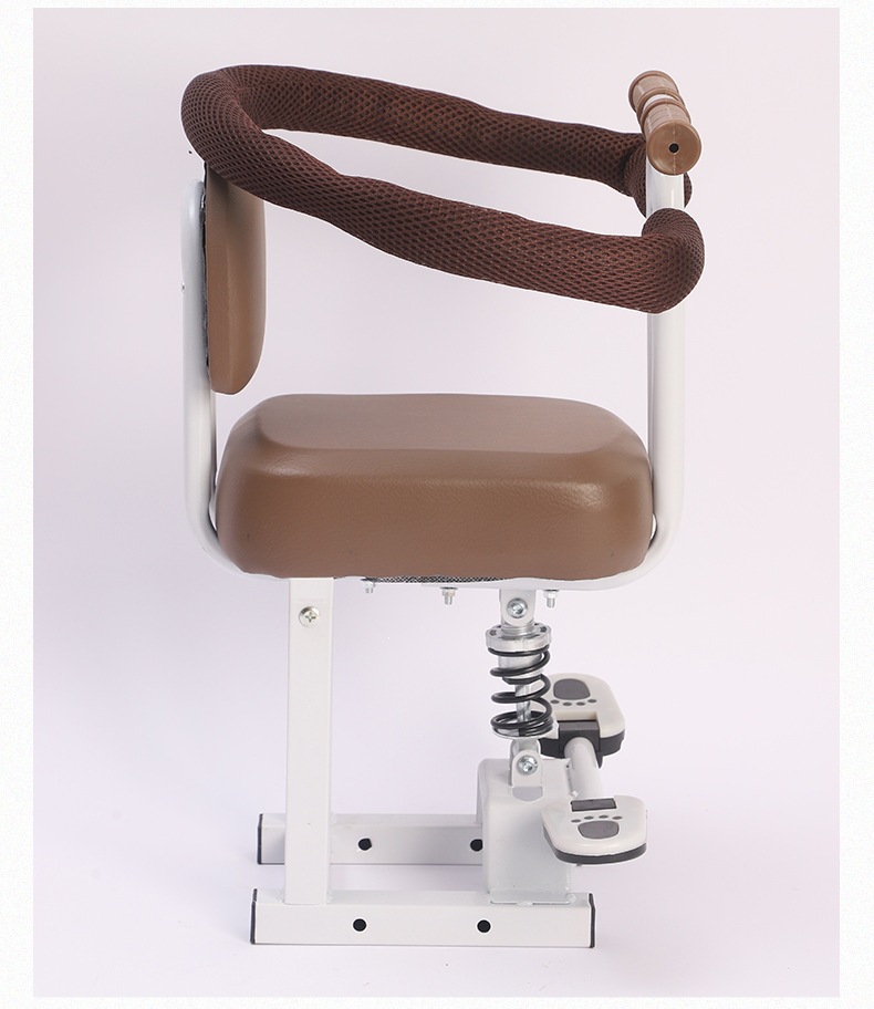Electric Vehicle Child Seat, Front-Mounted Electric Vehicle Child Seat, Baby and Child Electric Scooter with Shock Absorption