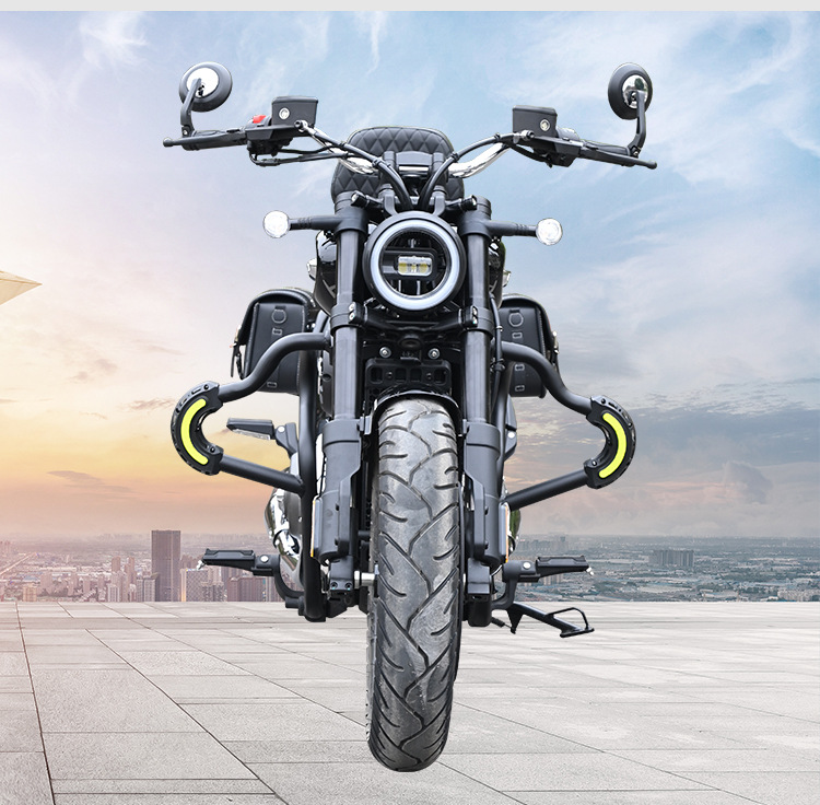 Suitable for Benda Chinchilla 350: crash bars, anti-fall bumpers, foldable backrest, tail rack, side bags, rear cargo rack modification parts