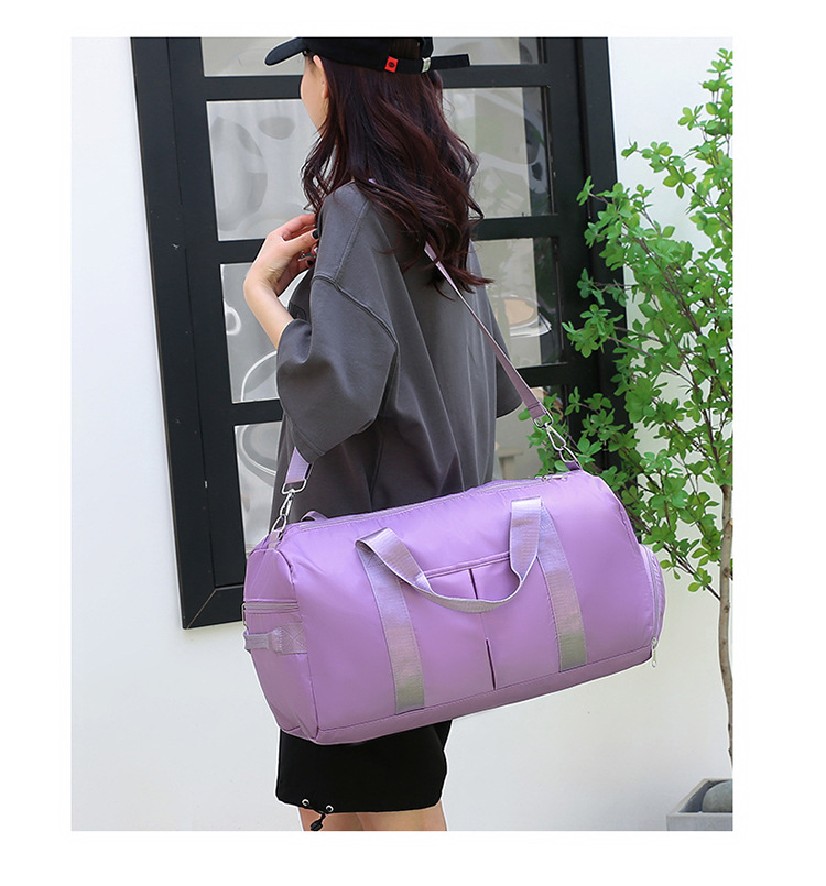 Unisex Classic Style Solid Color Nylon Travel Bags display picture 1