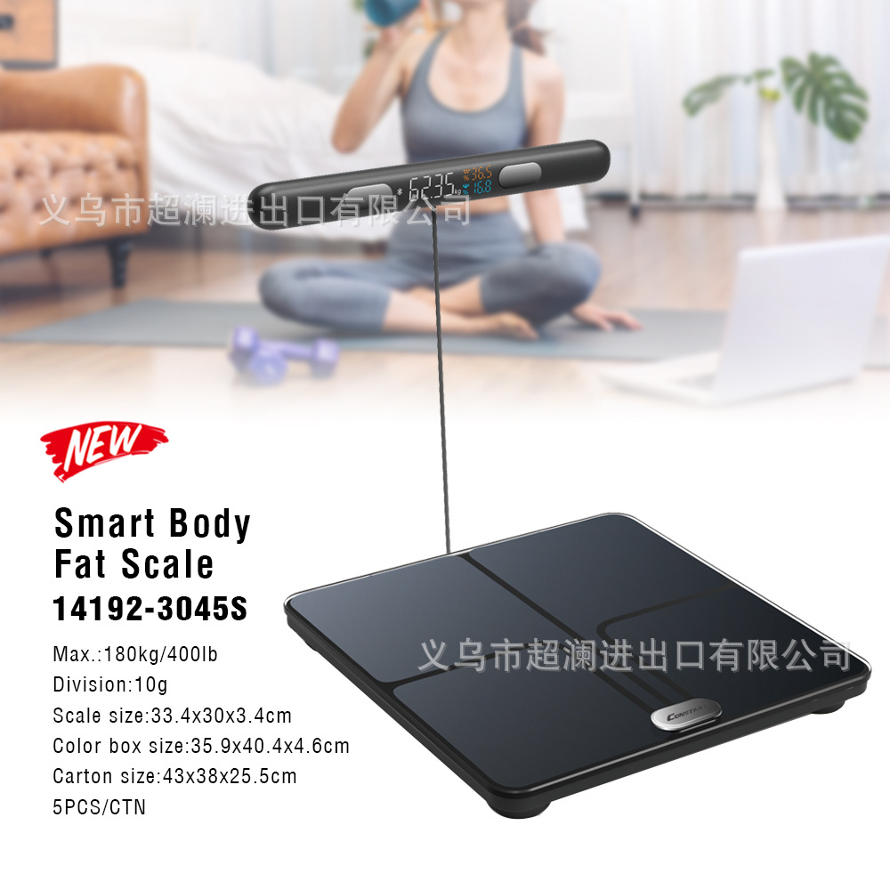 Constant New Smart Body Fat Scale Professional Fat Measurement Healthy Human Body Bluetooth Weight Scale