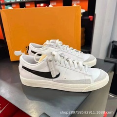 莆田纯原开拓者板鞋Blazer经典小白鞋情侣休闲男女轻便百搭运动鞋