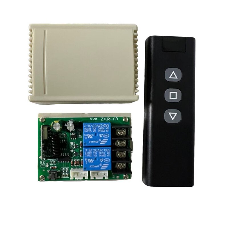Wholesale 6-24 Volt Motor Remote Control Switch with Limit Switch for Forward and Reverse Rotation, Wireless Remote Control Switch Wholesale 6-24 Volt Motor Remote Control Switch with Limit Switch for Forward and Reverse Rotation, Wireless Remote Control Switch