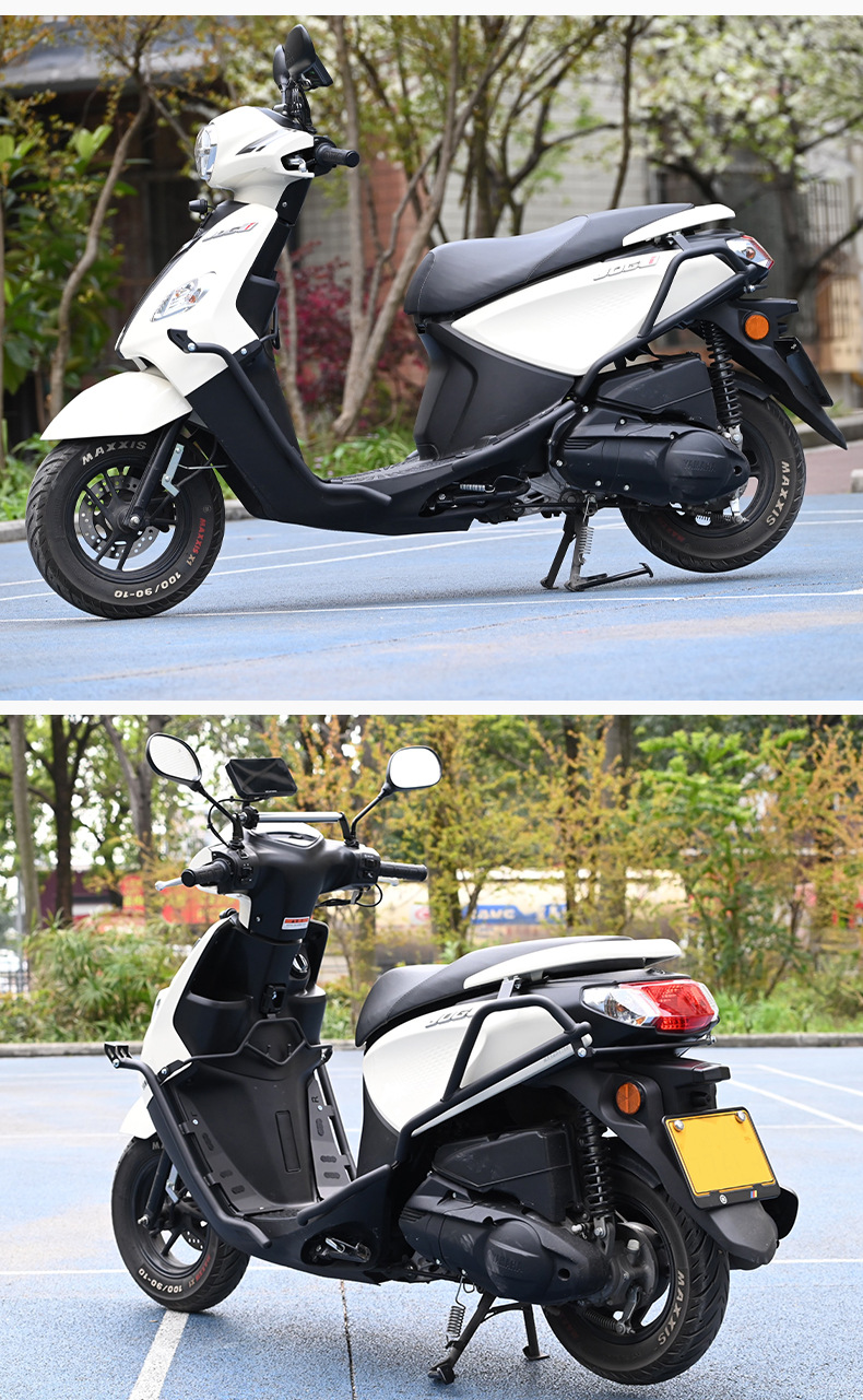 Suitable for Yamaha Qiaoge I125 Bumper, Front and Rear Bars, Pedal Bars, Exhaust Bars, Anti-Fall and Anti-Collision Full Surround Protection Bars