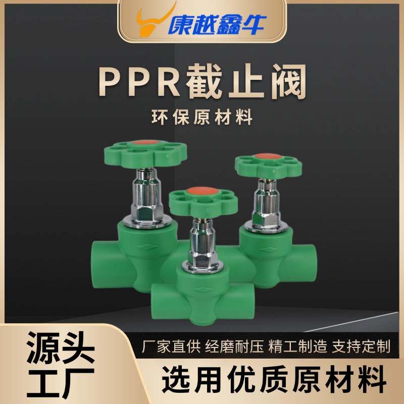 PPR阀门厂家直销 洁水款闸阀 绿色精品闸阀