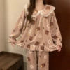 Lace bear khaki