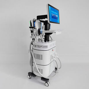 New Vertical Upgraded Swivel Lock Plug-In 18.5inch Screen Ems Magnetic Slimming Four-In-One Beauty and Body Instrument