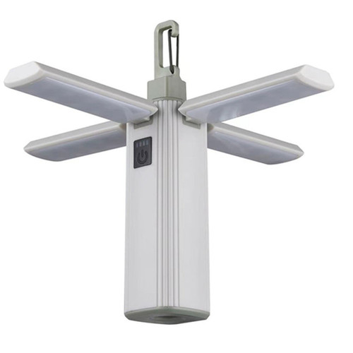 New Product Foldable Outdoor Camping Light USB Charger Power Bank Camping Light Tent Atmosphere Light Portable Lantern Flashlight