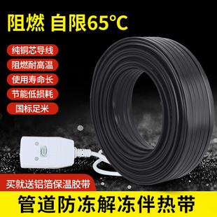 Electric tropical water pipe tap water pipe antifreeze with automatic control temperature antifreeze thawing line heating tropical generation wholesale