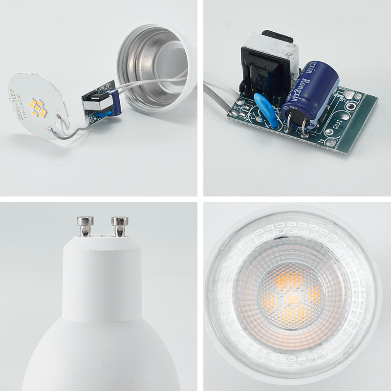 gu10led lamp cup 220V12V spotlight cob home MR16 highlight MR11 socket high display GU5.3 wholesale