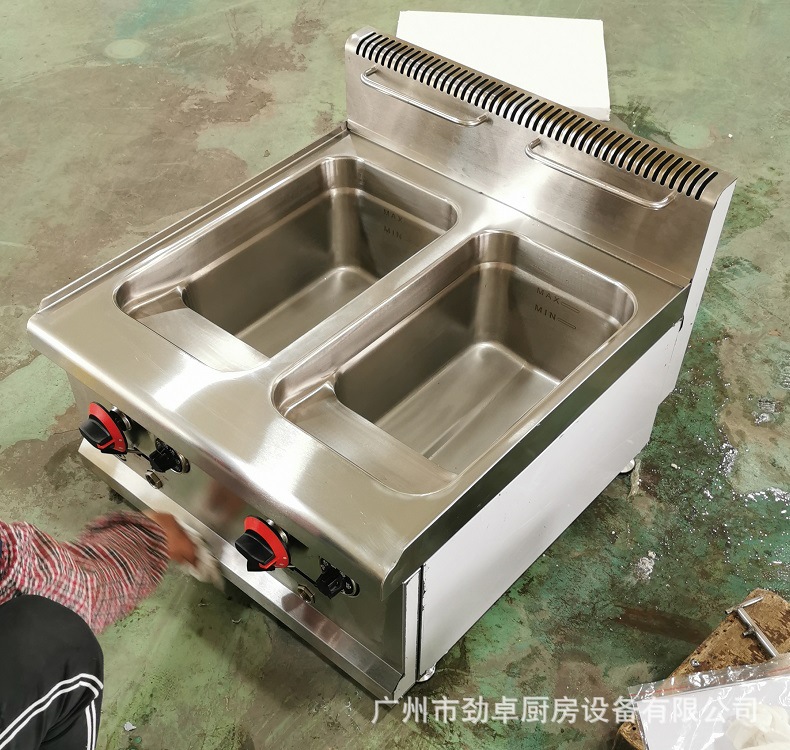 GF-585 台式燃气双缸控温炸炉