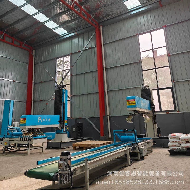 Промышленный колонный шарнирный координированный паллетизатор-штабелер с роботизированной рукой Airen для использования на заводе в обработке материалов и погрузке/разгрузке.