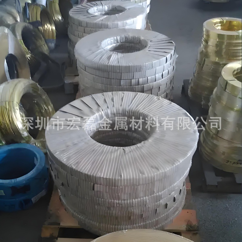 现货高镍BZn15-20耐腐蚀白铜带（箔） 易车削 抗电池干扰 可加工