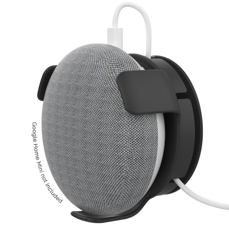 Google home mini/echo dot三世代四世代壁掛けスタンドのスマートスピーカースタンドに適しています|undefined