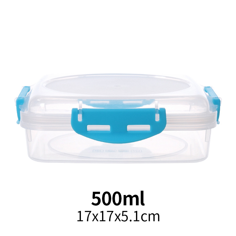 Sándwich caja de almuerzo de grado alimenticio pan crujiente sushi bola de arroz desayuno tostadas caja de embalaje al aire libre microondas