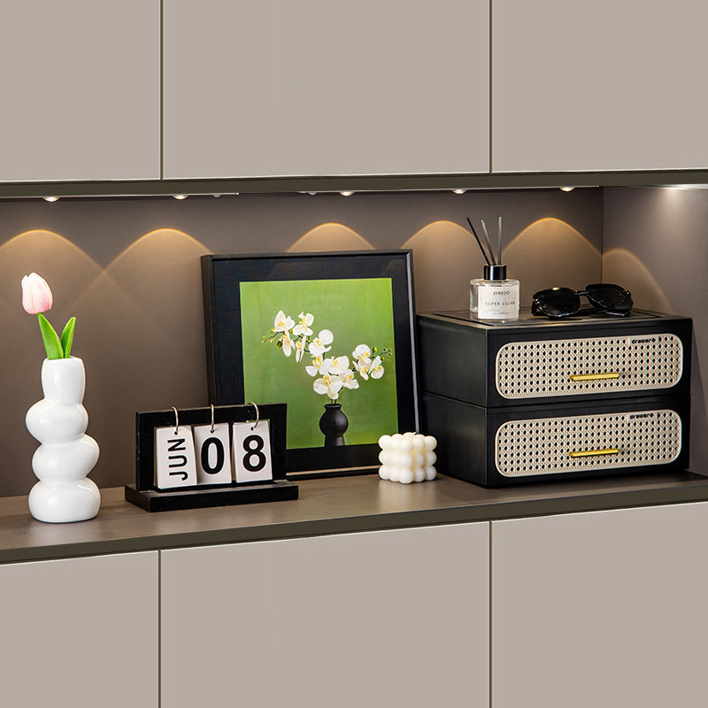 Nicho de pintura decorativa simple en el portal de almacenamiento de llaves estantería de escritorio decoración de la sala de estar buenas cosas para el hogar