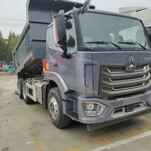 出口豪沃前四后八自卸车左驾驶舱砂石料自卸车 375马力翻斗运输车