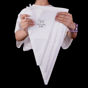Eco-friendly Cotton Decorating Bag Cream Cake Cookies Dissolved Beans Commercial Large Cloth Decorating Squeeze Into Bag Reusable
