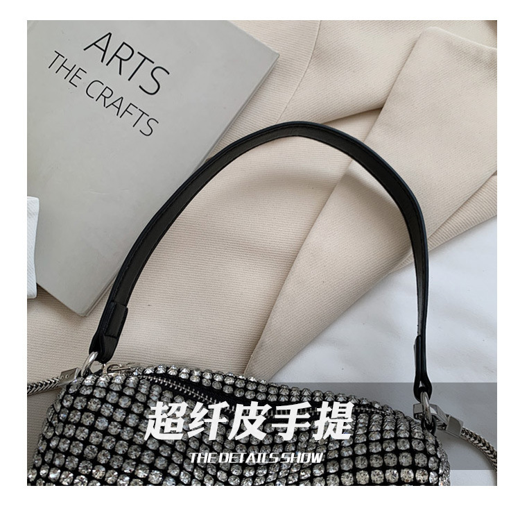 Bolsa de gala bolsa de mujer llena de diamantes bolsa de cubo con diamantes 2022 bolsa de mujer crossbody gran rey bolsa de diamantes pic 40