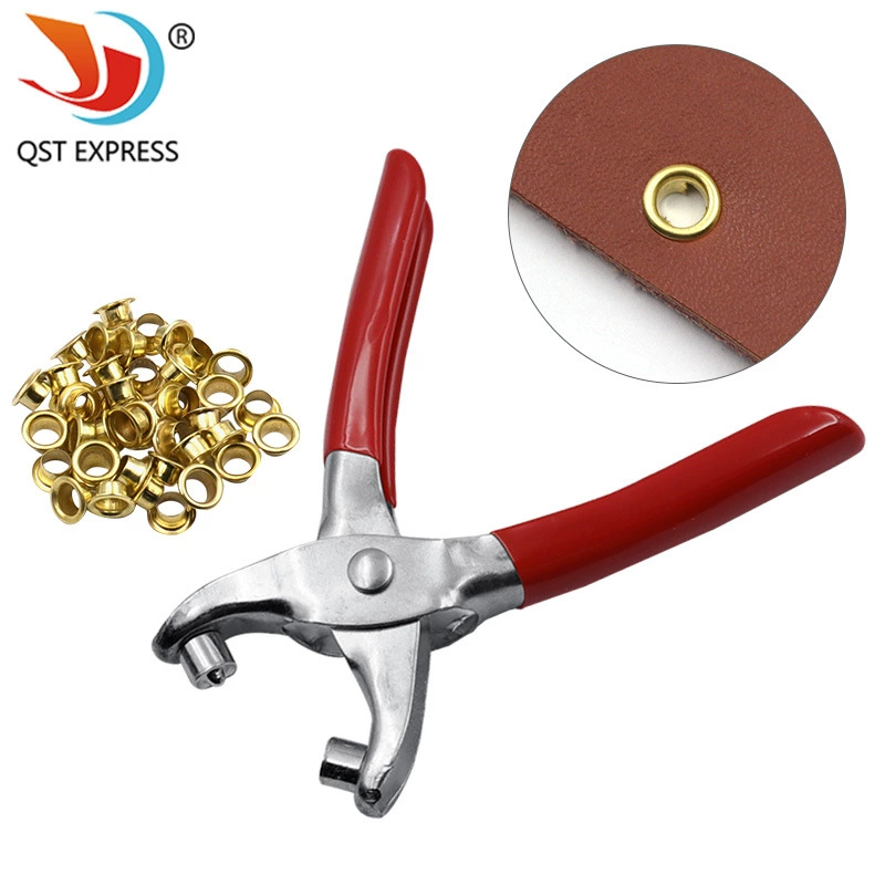 Клещи для пробивки глаз Зажим для обуви Клещи для заклепок Плоскогубцы для пирсинга Плоскогубцы для обуви Пряжка для глаз Кнопка 4 мм