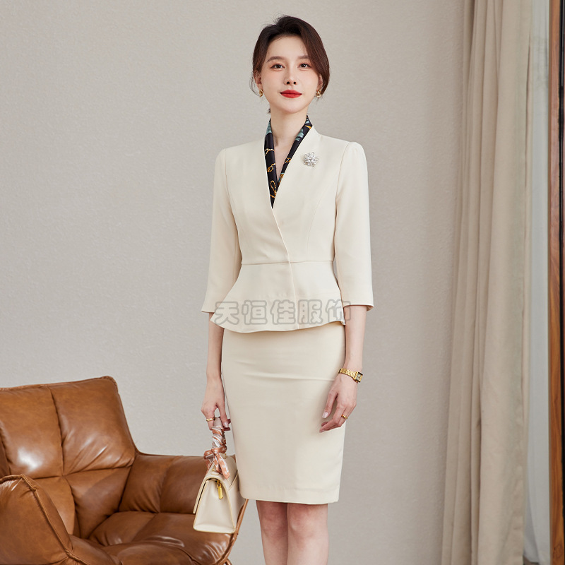 Art Exam Host, College Student Interview, Civil Servant, Medical Beauty, Elegant, Sales Assistant, Work Uniform, Suit Set