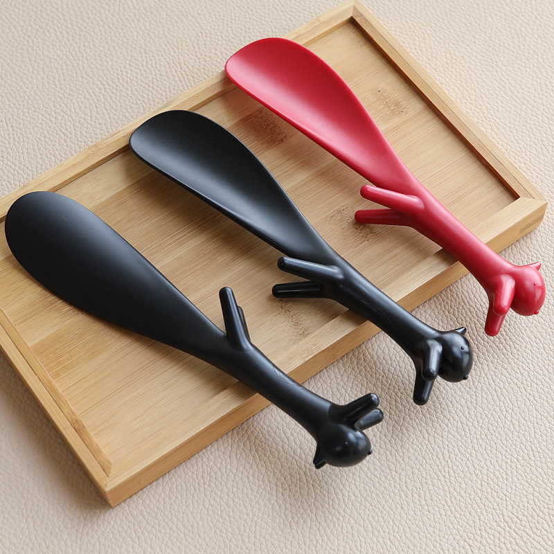 売れ筋靴べら、携帯用靴着脱器、子供用靴べら、かわいい靴べら、ワンステッププラスチックショート靴べら|undefined