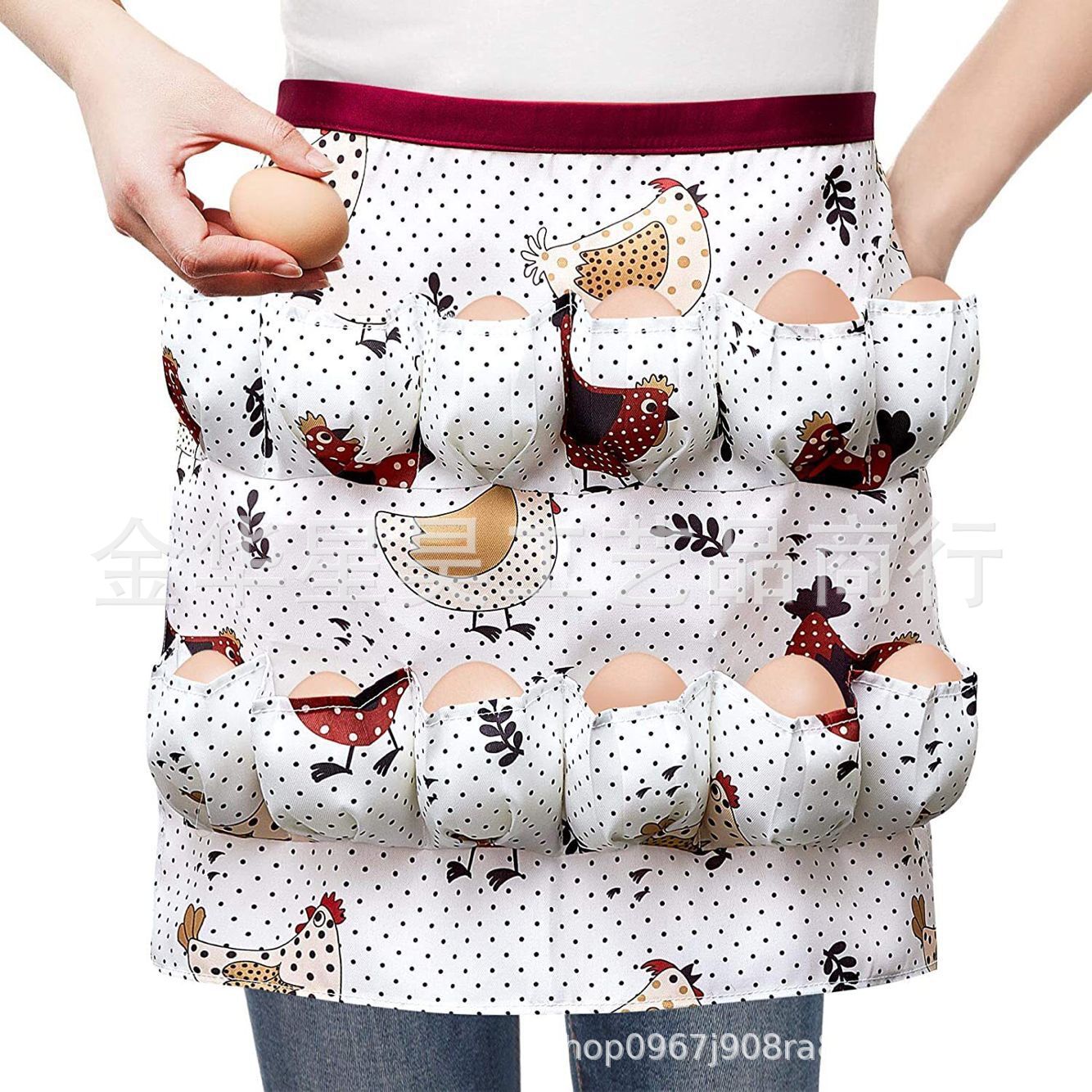 Delantal de recolección de huevos transfronterizo Delantal de huevos