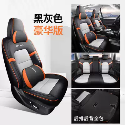 Edition, full-coverage seat covers, ventilated – Modelə uyğun (Original) oturacaq örtükləri - black-and-gray-luxury-edition-full-coverage-remarks