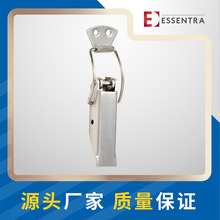 恒珠柜锁304不锈钢搭扣弹簧工具箱锁扣箱子卡扣固定箱扣DKS104