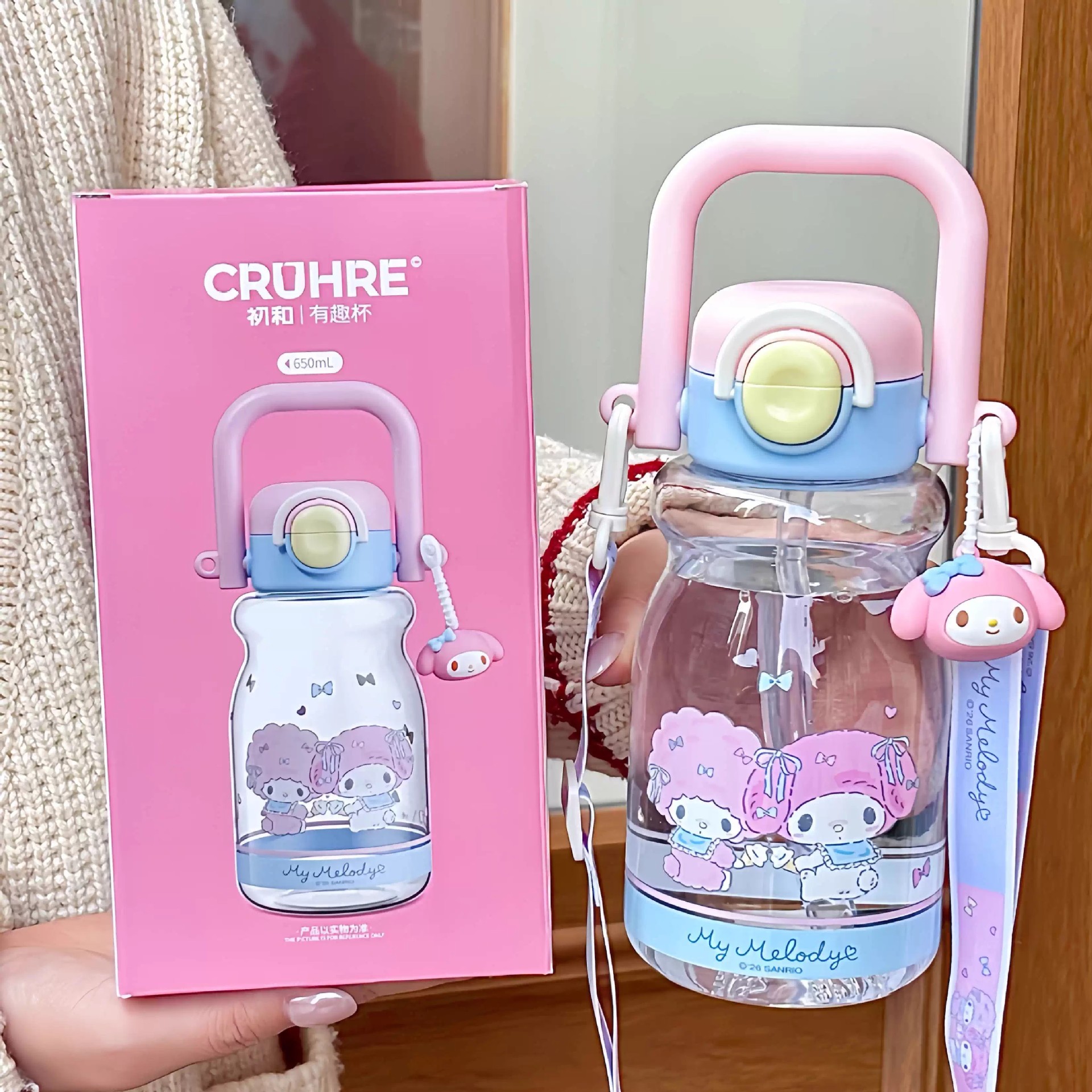 Sanliogou taza de agua para niños verano nuevo tipo de taza de paja de doble bebida de gran capacidad para estudiantes en la escuela especial hervidor de agua de tramo inclinado