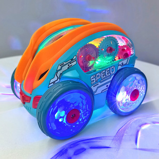 Children's Dump Truck Toy Electric Rolling Car Gift for Boys 1-2 to 3 Years Old, Girls 2-3 Years Old, Educational Puzzle