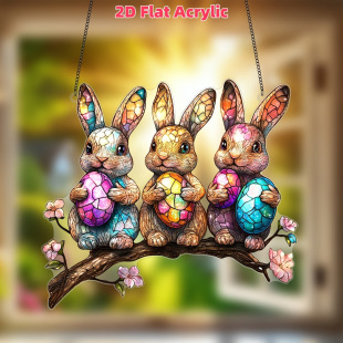 2D Plane 2D Imitation Cortex Replicates Christmas Rabbit Sunlight Trap, 7X8 "Imitation Cortex Complex