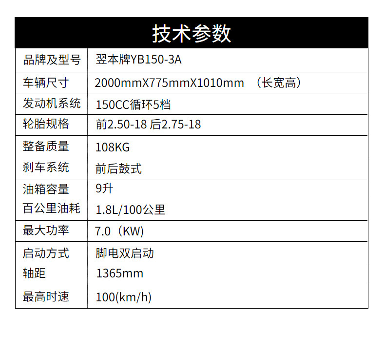 Brand new motorcycle, national standard IV emissions, 150CC, G125, fuel-injected motorcycle
