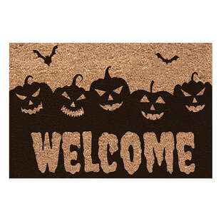 Halloween Party Series Floor Mat Christmas Holiday Arrangement Kitchen Mat Door Decoration Foot Mat Entrance Entrance Floor Mat