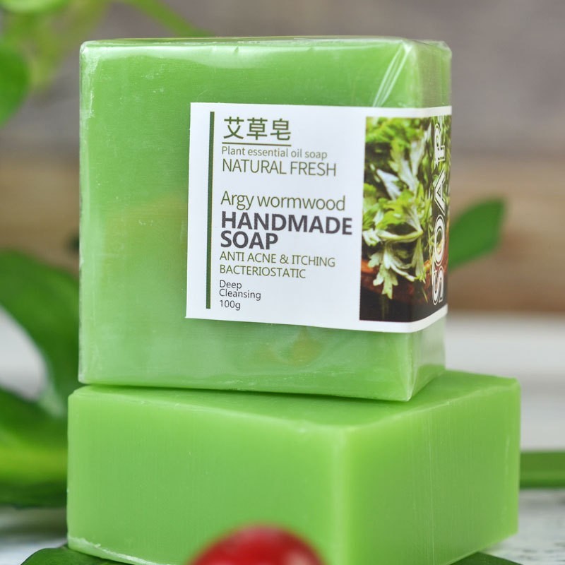 쑥 에센셜 오일 비누 [박스]