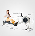 风阻划船机 air rower 划船器可折叠 健身房商用外贸价格山东德州