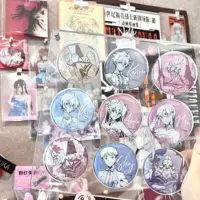 Genuine Neon Genesis Evangelion 2024p магазин кафе тисненная декоративная наклейка коробка яйцо слепой рисунок значок Асука