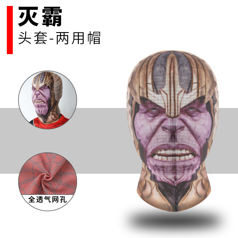 スパイダーマンの頭のカバーの子供の男の子のアイマスクのマスクの漫威の英雄の出演服は通気性があります。|undefined