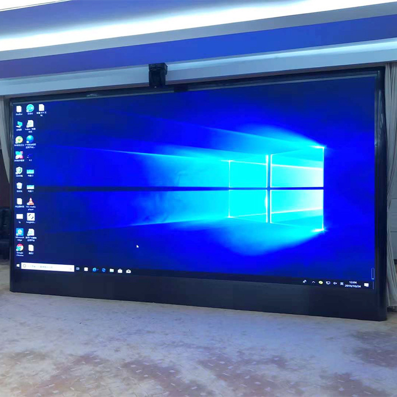 メーカー供給室内外フルカラーledディスプレイ舞台展示室生放送宣伝スクリーン背景大画面壁|undefined