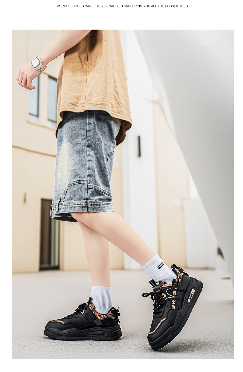 Men's Shoes 2026 New Spring Internet Celebrity Explosion Versatile Leather Casual Board Shoes Student Height Sports Trendy Shoes Men_vogvips.com