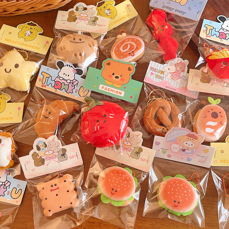 Food and toy pendants [mixed colors with packaging]