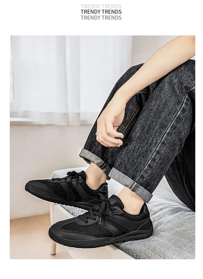 Foreign Trade Wide-fit German Training Widened Men's Sneakers, Large-toe Shoes, Breathable Versatile Sports Casual_vogvips.com