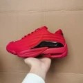 Duck shoes--red and black