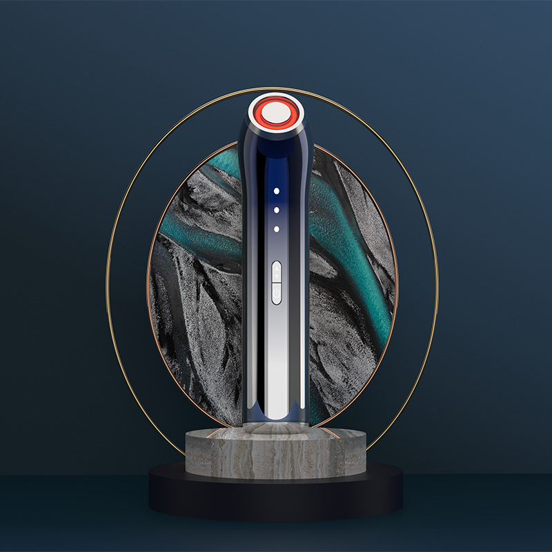 新款美容仪器家用便携式超声波导入导出仪手持脸部彩光嫩肤按摩仪