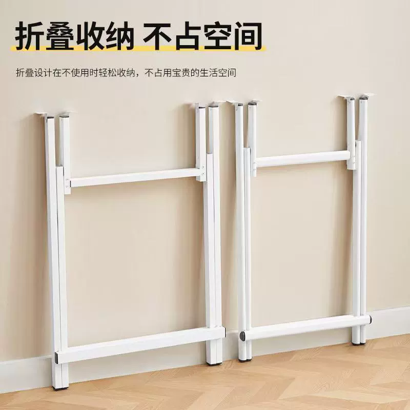 Handheld foldable accessory for table, tubing