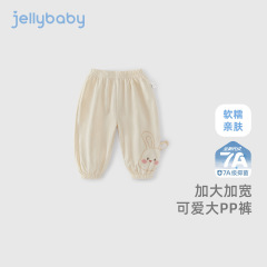 ジェリーベビー ベビー用大判おむつパンツ、幼児用カジュアルパンツ、子供用レギンス、女の子用パンツ、夏用薄手タイプ
