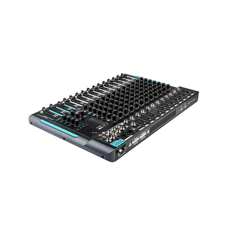 Blue professional mixer sound card console desktop system Digital USB built -in reverberation effect