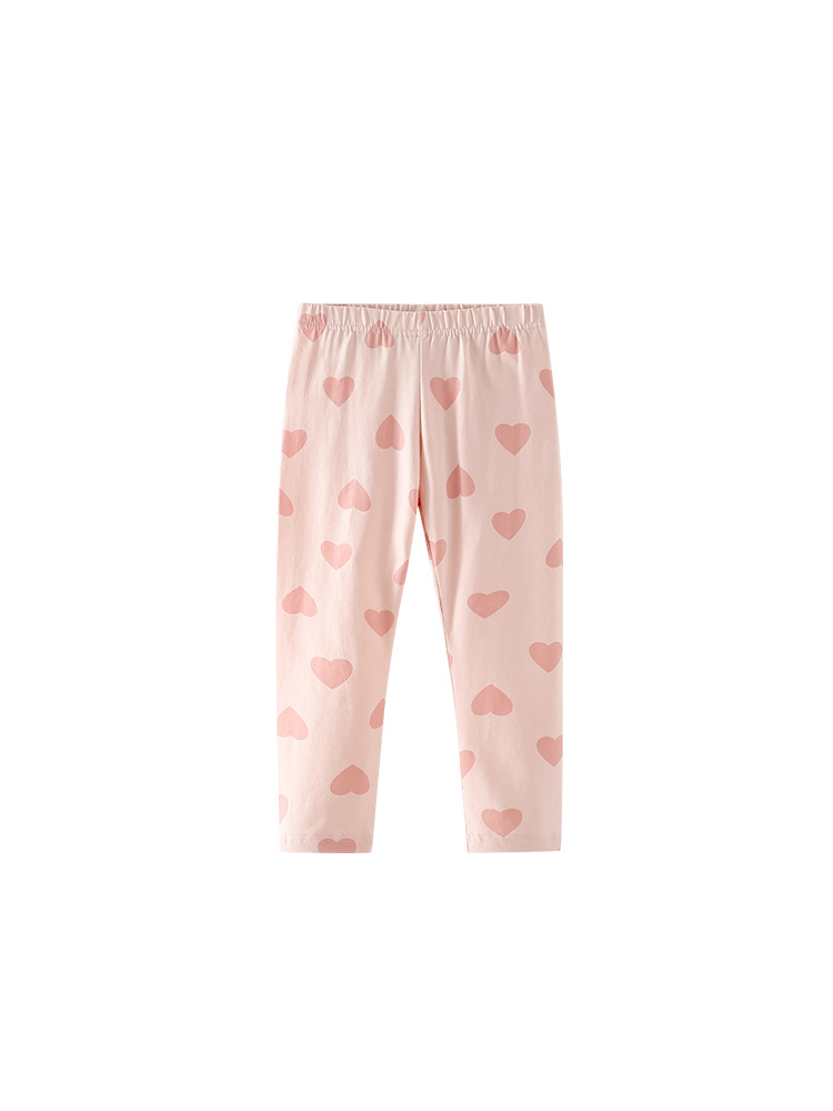 Malwee niñas leggings transfronterizos primavera y otoño nuevos pantalones impresos de estilo occidental niñas pantalones de niños europeos y estadounidenses image 5