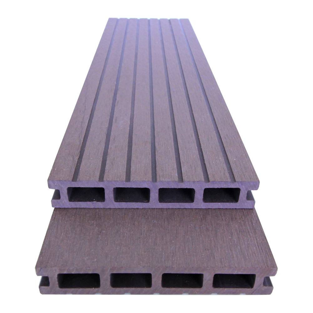 Plástico piso de madera al aire libre impermeable patio jardín terraza balcón madera plástico antiséptico madera materiales de ingeniería municipal image 9